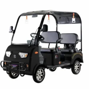 TrailMaster Taurus 450-GX Long Roof 4-Seat UTV/Golf Cart, 4X4 Side-by-Side with High/Low Gear, Rear Seat Converts to Cargo Area